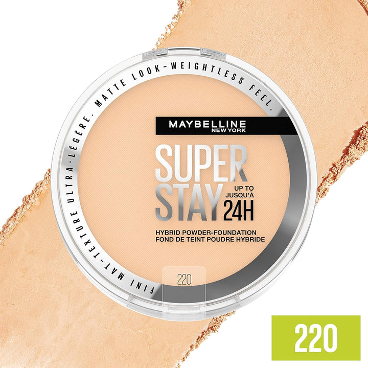 Maybelline Super Stay Up To 24Hr Hybrid Powder-Foundation