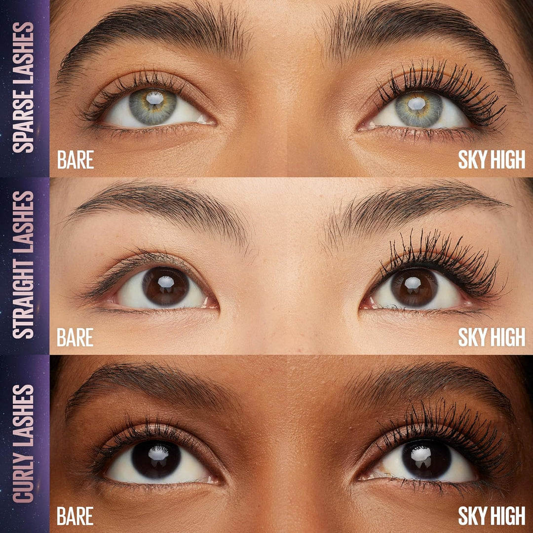 Maybelline Lash Sensational Sky High Washable Lengthening & Volumizing Mascara -   Cosmic Black