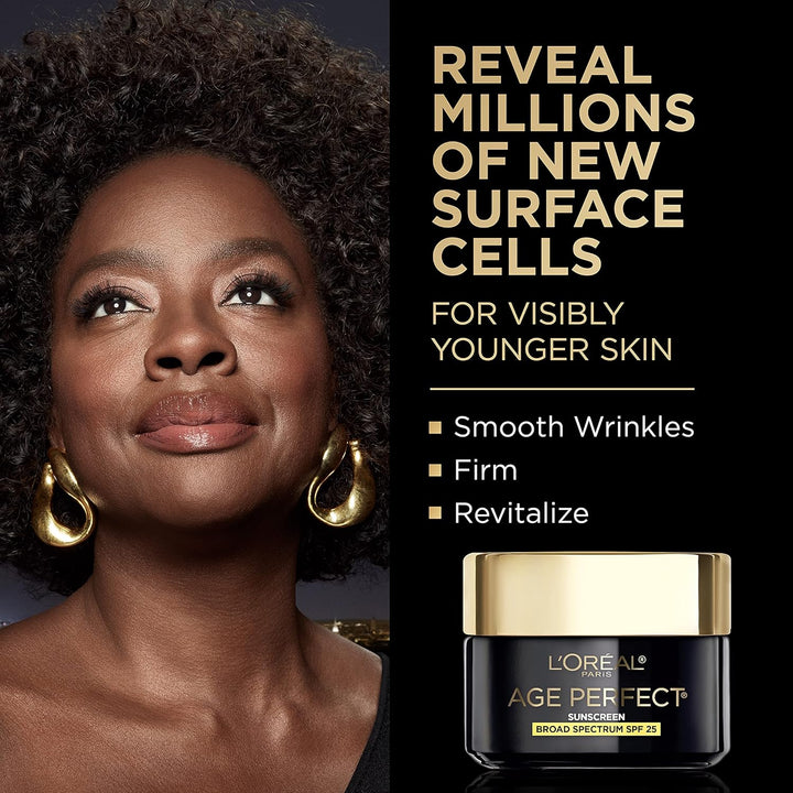 Loreal Paris Age Perfect Cell Renewal Anti-Aging Day Moisturizer with Broad Spectrum SPF 25- 48g