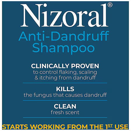 Nizoral Anti-Dandruff Shampoo Made In Usa