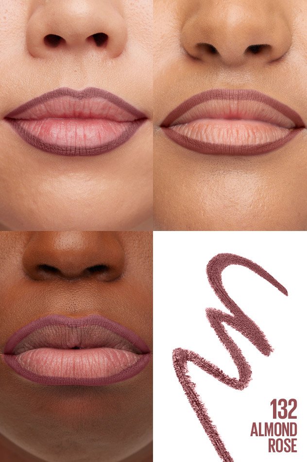 Maybelline Color Sensational Shaping Lip Liner 132 Almond Rose