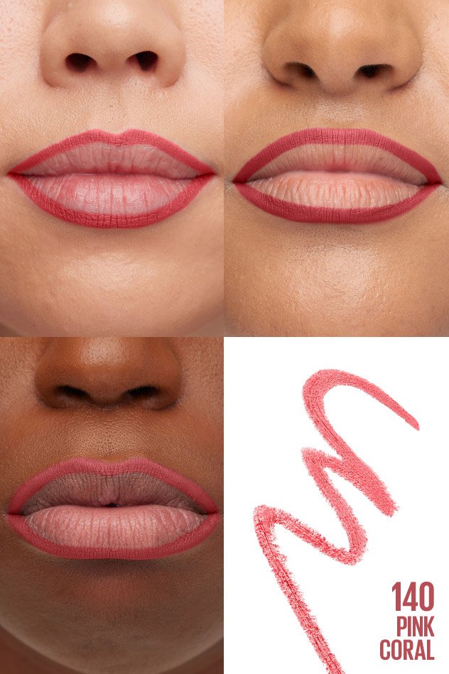 Maybelline Color Sensational Shaping Lip Liner 140 Pink Coral