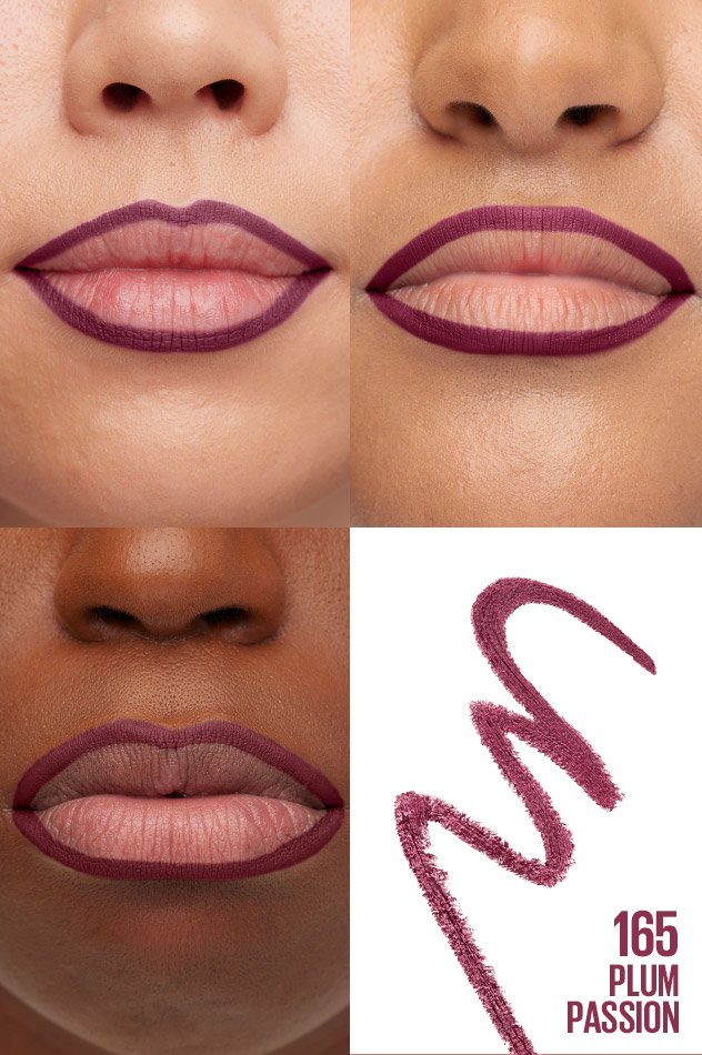 Maybelline Color Sensational Shaping Lip Liner 165 Plump Passion