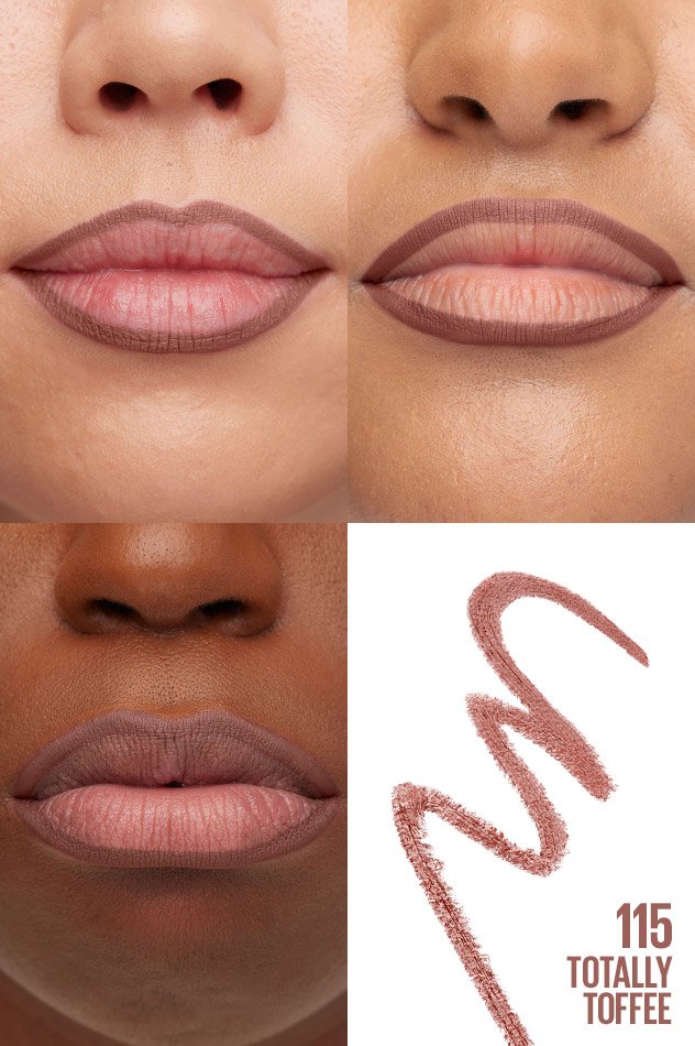 Maybelline Color Sensational Shaping Lip Liner-115 Totally Toffee