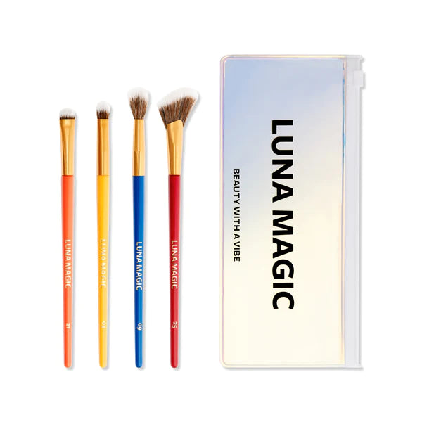 Luna Magic BLEND-IT-GIRL EYE MAKEUP BRUSH SET, 5 PCS