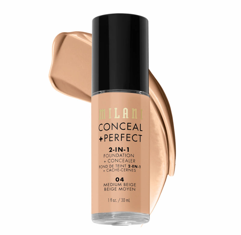 Milani Cosmetics Conceal Perfect 2-in-1 Foundation 04