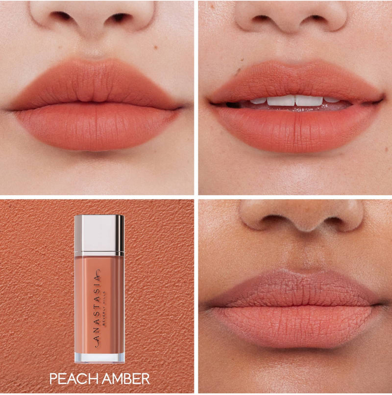 Anastasia Beverly Lip Velvet Full-Pigment Lip Mousse Peach Amber