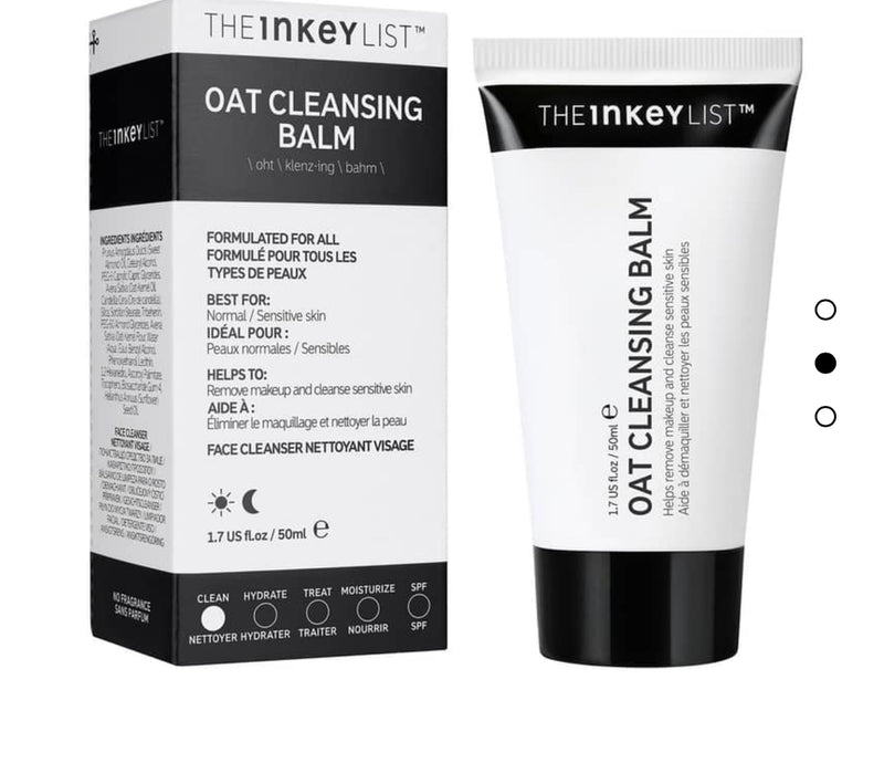 The Inkey List Oat Makeup Removing Cleansing Balm 50ml