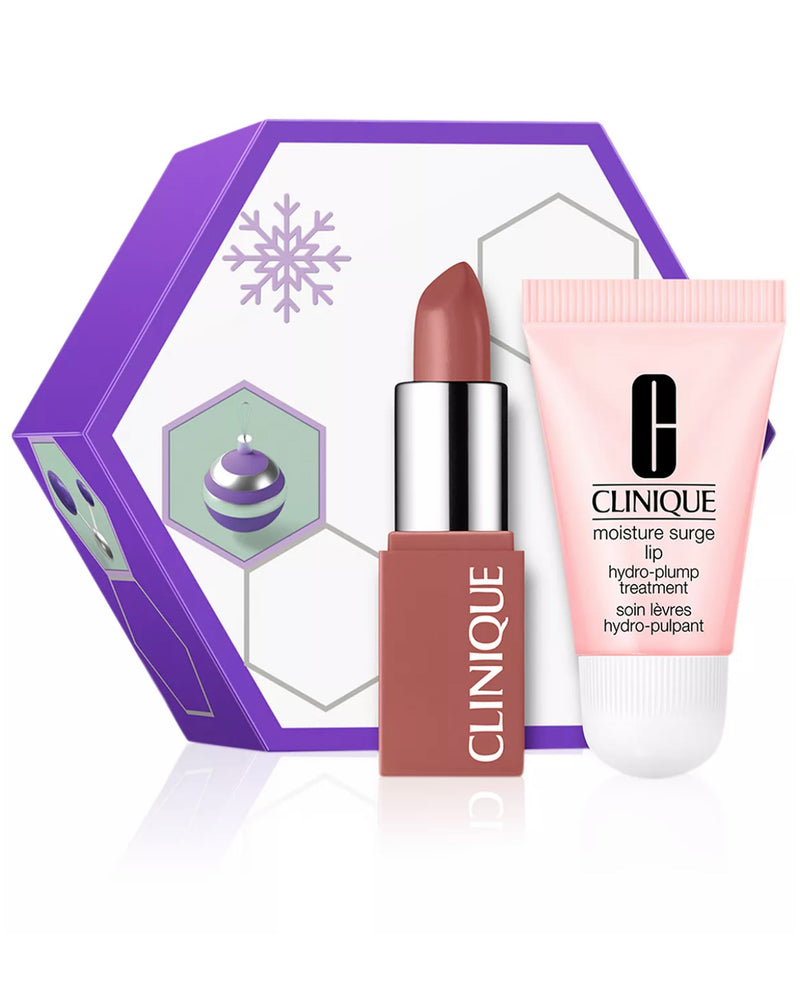 Clinique Lip Luxury Lip Care & Lipstick Set