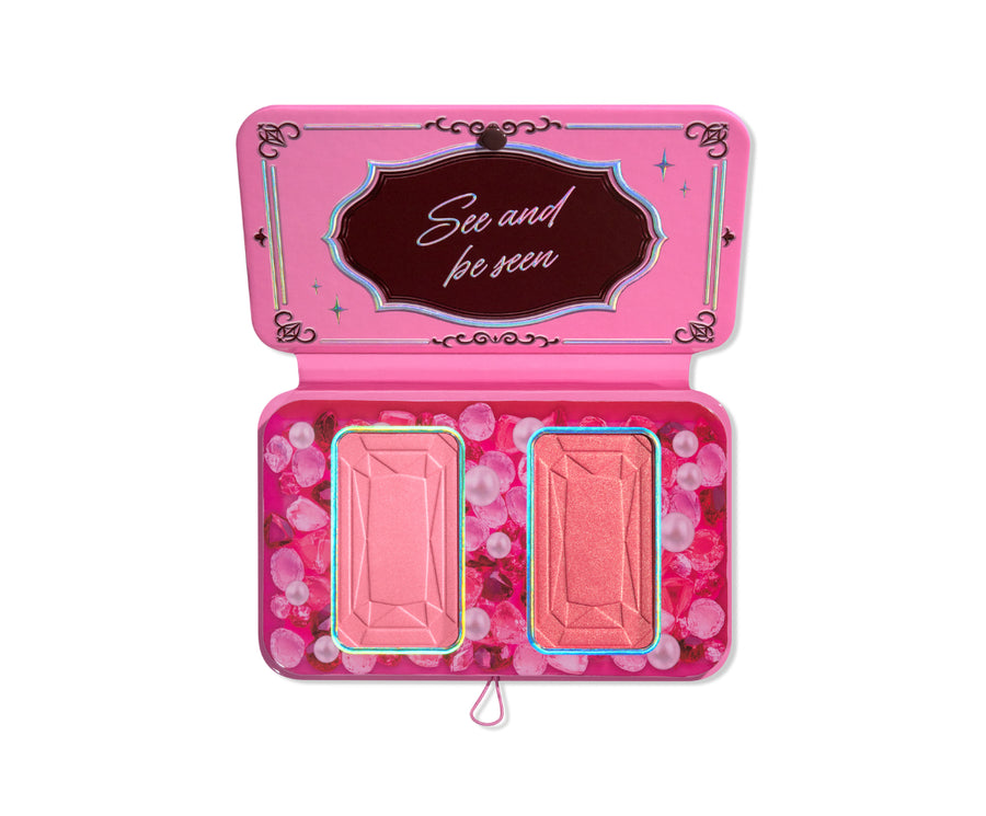 Nyx Limited Edition Bridgerton Buttermelt Royal Blush Duo Palette Wallflower