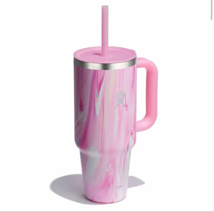 Hydro Flask 40 oz Travel Tumbler Jelly Pink Limited Edition