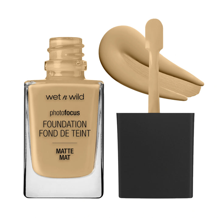 Wet n Wild Photo Focus Foundation Matte Oil-Free Longwear Liquid Foundation