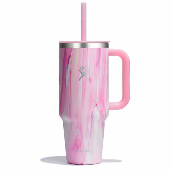 Hydro Flask 40 oz Travel Tumbler Jelly Pink Limited Edition