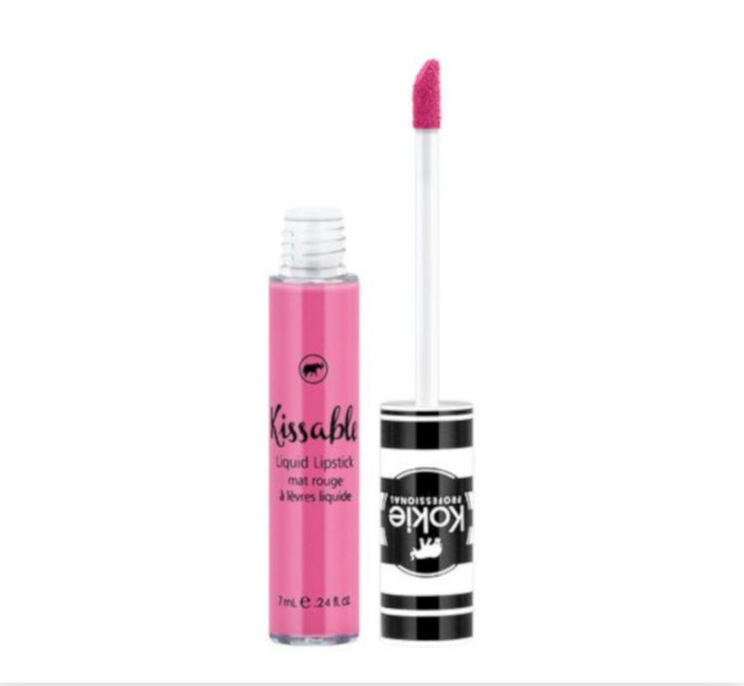 Kokie Kissable Matte Lip Gloss, Pink Pleasure