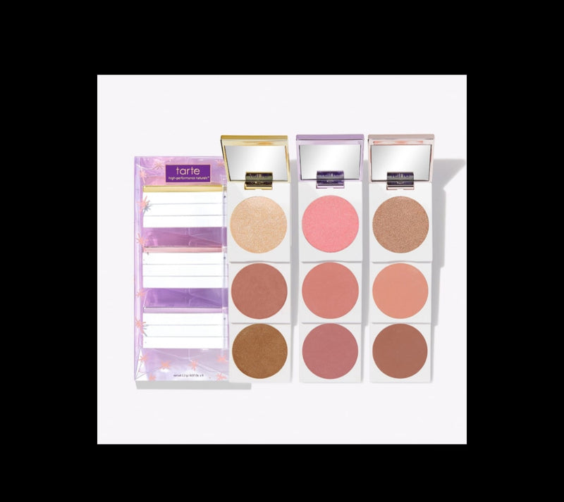 Tarte Cosmetics blush authority cheek wardrobe Rose Gold compact