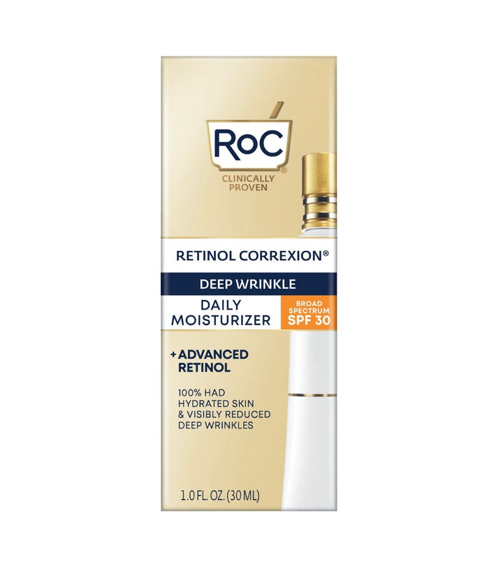 Roc Retinol Correxion Deep Wrinkle Moisturizer  SPF 30 - 30ml
