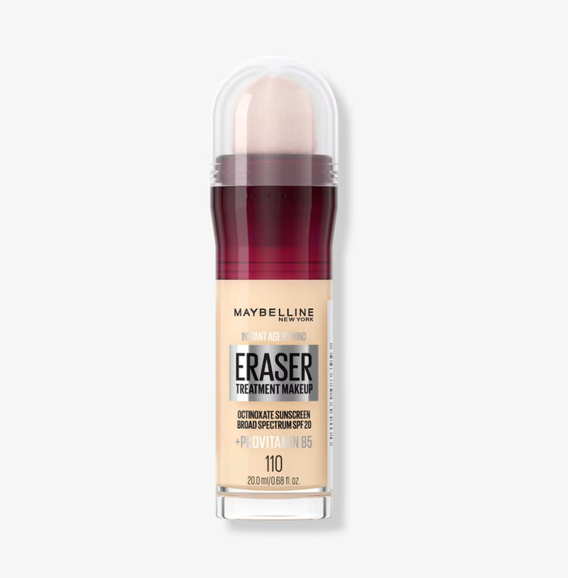 Maybelline Instant Age Rewind Eraser Treatment Foundation Fair Warm 110