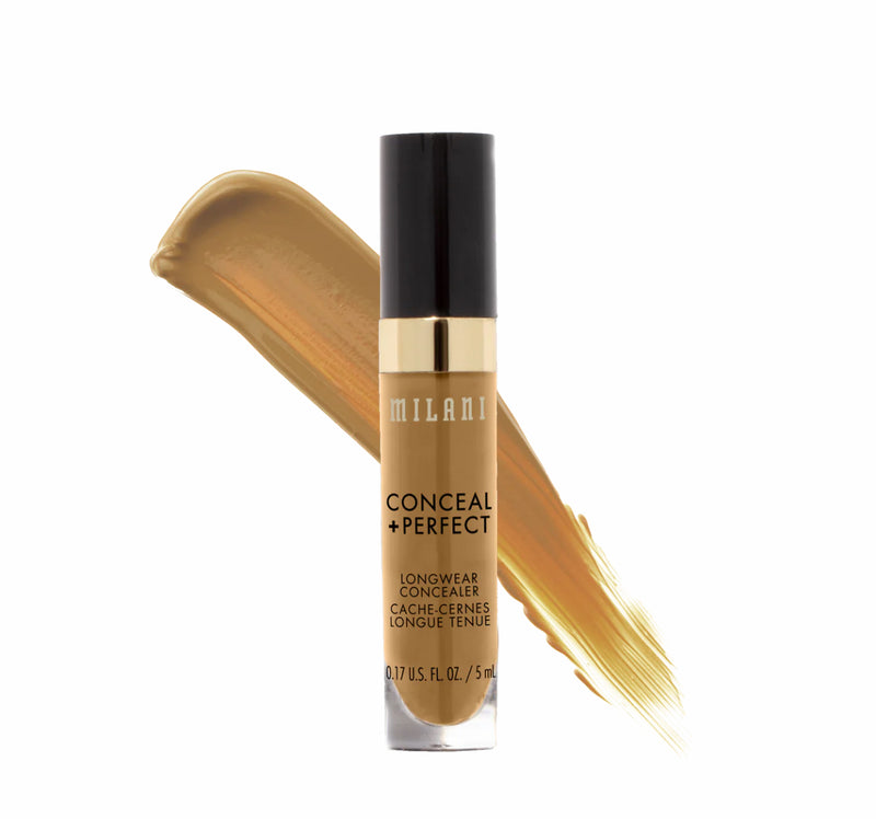 Milani Conceal + Perfect Longwear Liquid Concealer, Deep Tan