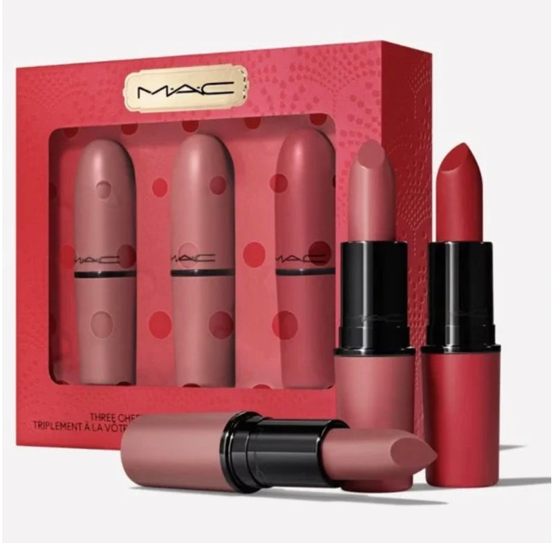 Mac Three Cheers! Lipstick Set, Created for Macy&