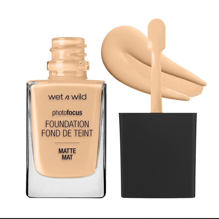 Wet n Wild Photo Focus Foundation Matte Oil-Free Longwear Liquid Foundation