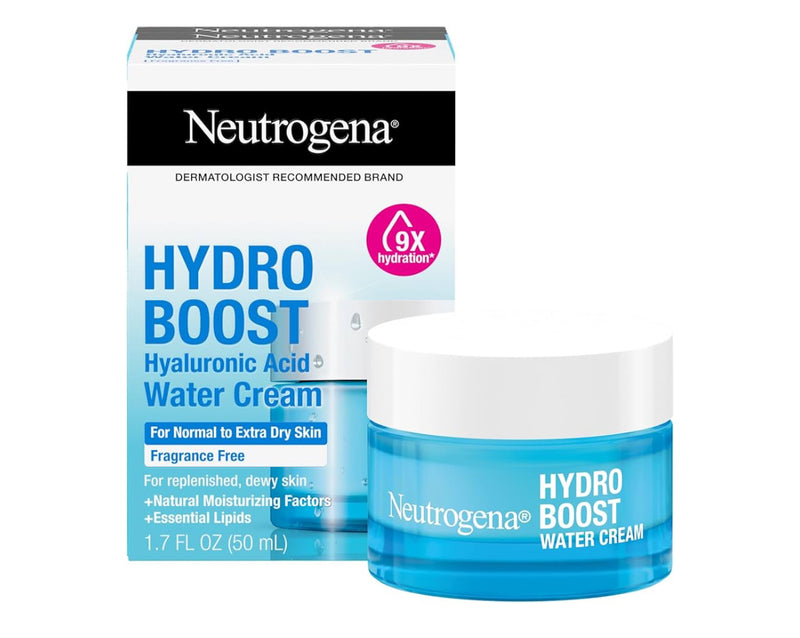 Neutrogena Hydro Boost Hyaluronic Acid Water Cream Normal To Extra Dry Skin 50 ml
