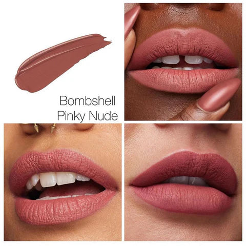 Huda Beauty Liquid Matte Ultra-Comfort Transfer-proof Lipstick - Bombshell