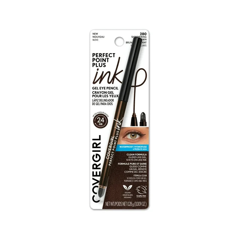Covergirl Perfect Point Plus Ink Gel Eyeliner 280 Shimmering Brown