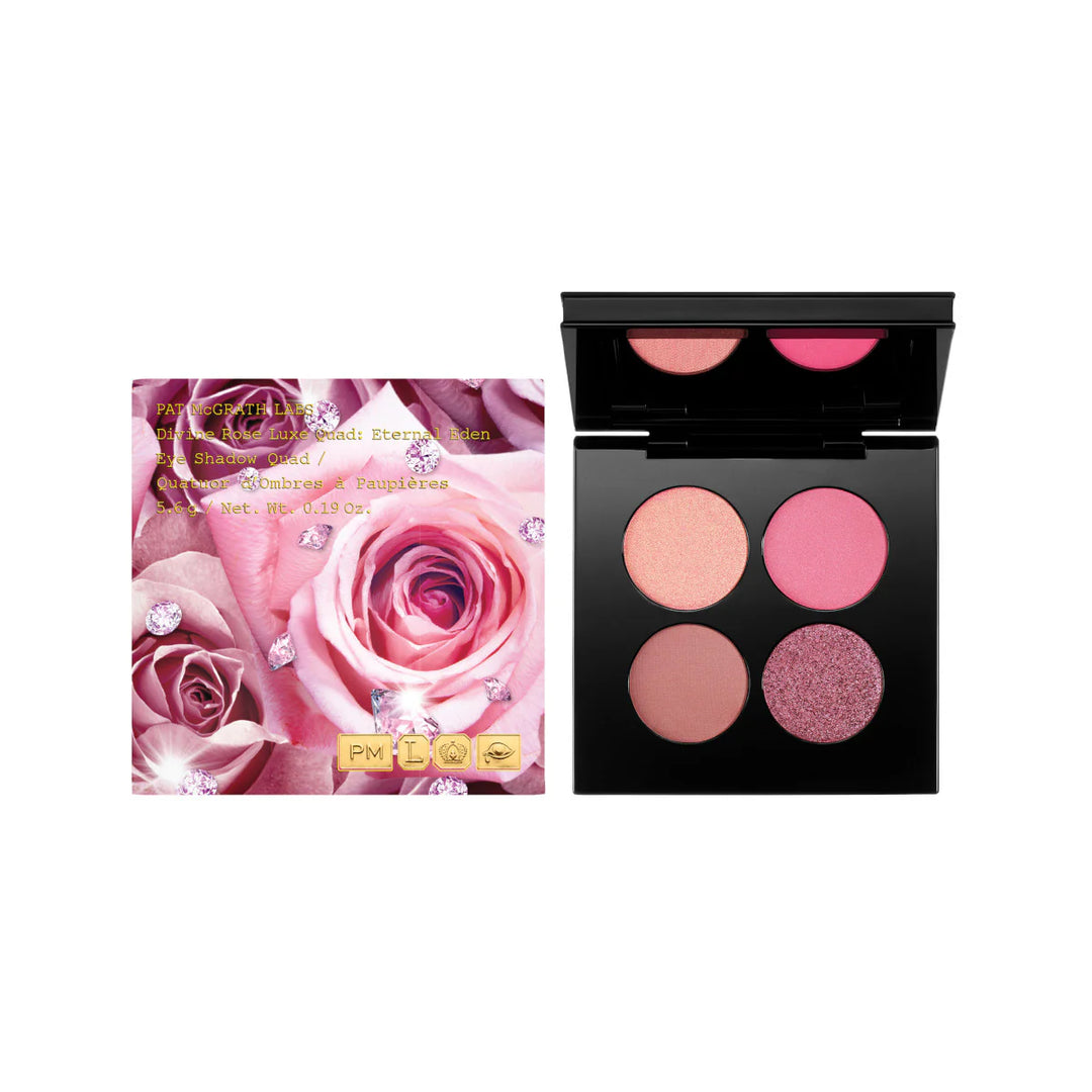 Pat Mcgrath Labs Divine Rose Luxe Eyeshadow Quad: Eternal Eden