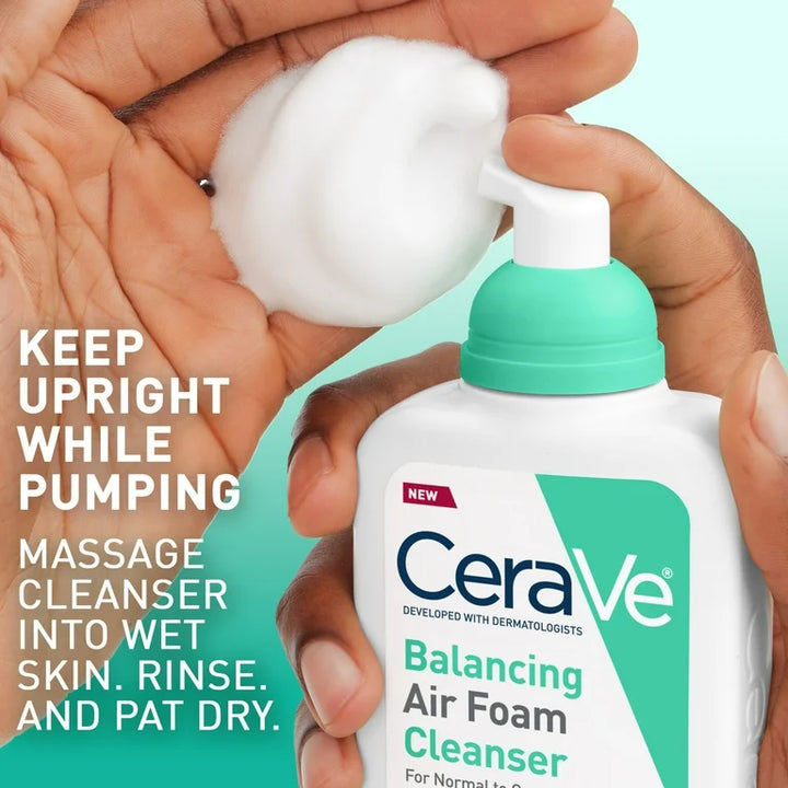 Cerave Balancing Air Foam Facial Cleanser 237ml