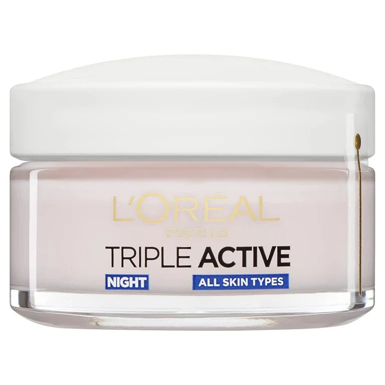 Loreal Triple Active  Comforting Moisturizer Night Cream 24hr hydration