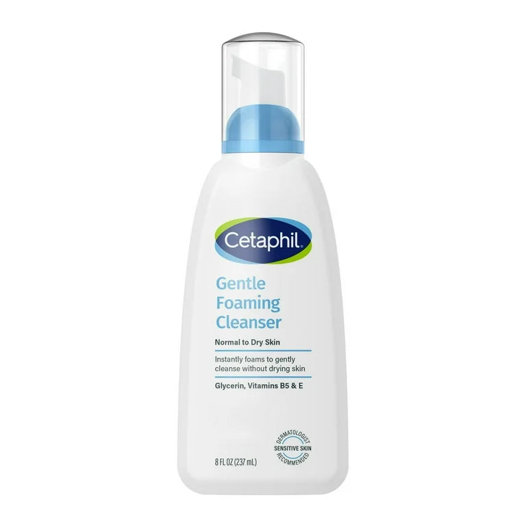 Gentle Foaming Cleanser Face Wash for Sensitive Skin - 237 ml