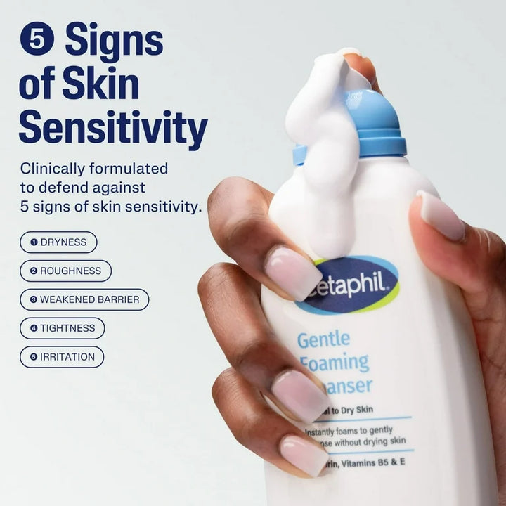 Gentle Foaming Cleanser Face Wash for Sensitive Skin - 237 ml