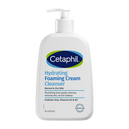 Cetaphil Hydrating Foaming Cream Cleanser -  473 ml