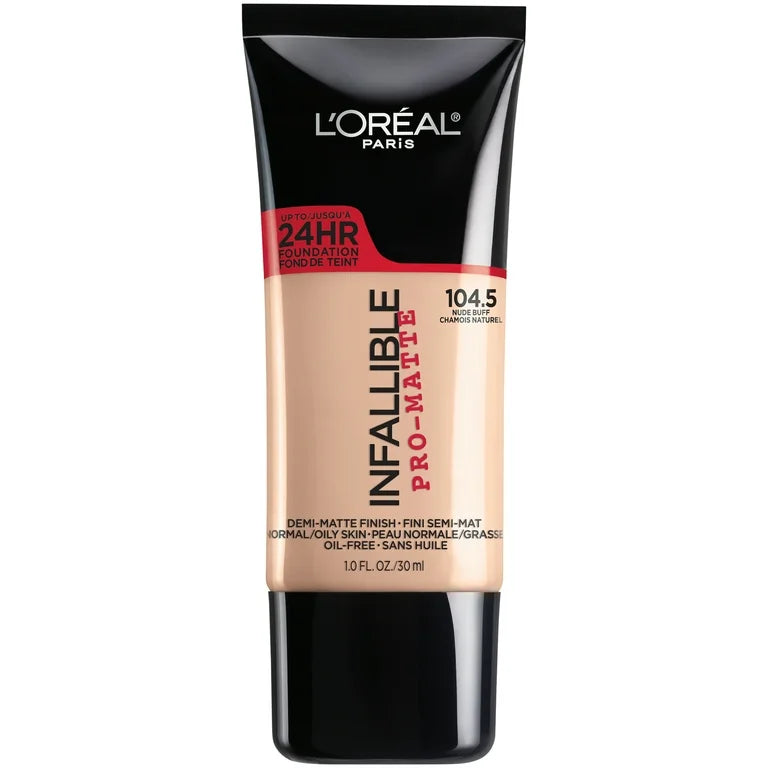 Loreal Paris Infallible Pro Matte Foundation Nude Buff 104.5