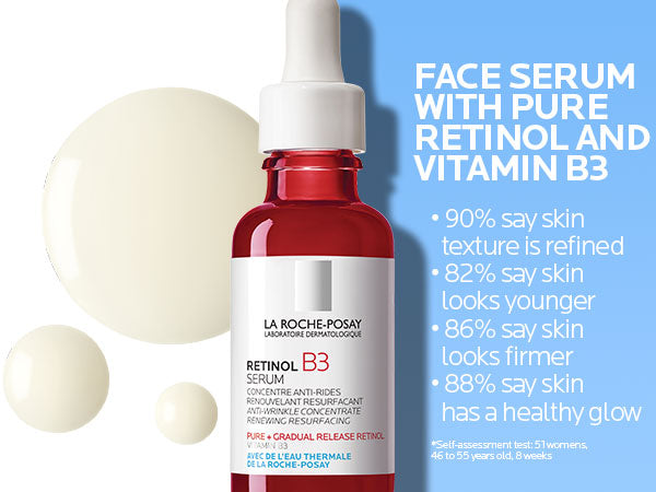 La Roche-Posay Retinol B3 Face Serum for Fine Lines & Wrinkles