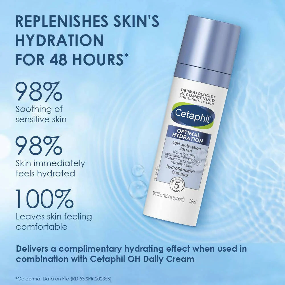 Cetaphil Deep Hydration Fragrance Free 48 Hour Activation Serum - 30 ml