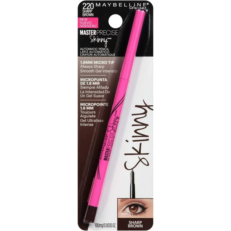 Maybelline New York Eye Studio Master Precise Skinny Eyeliner 220 Sharp Brown