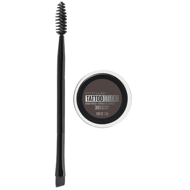 Maybelline New York Tattoo Studio Brow Pomade 380 Deep Brown