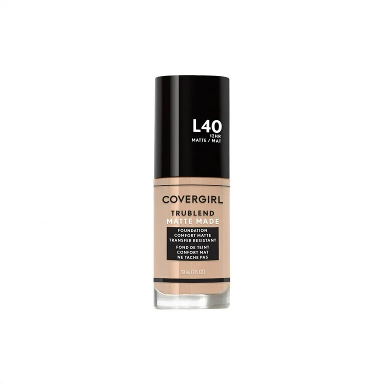 Cover Girl TruBlend Matte Made Liquid Foundation L40 CLASSIC IVORY