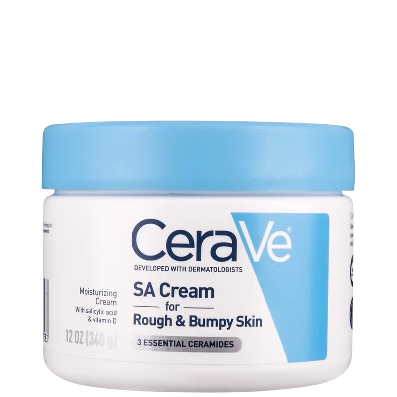 Cerave SA Cream, Salicylic Acid Body Cream for Rough & Bumpy Skin 340g