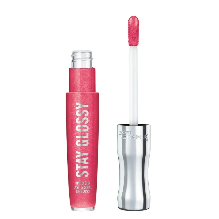 Rimmel London Stay Glossy Lip Gloss 300 Ready to Flamingo