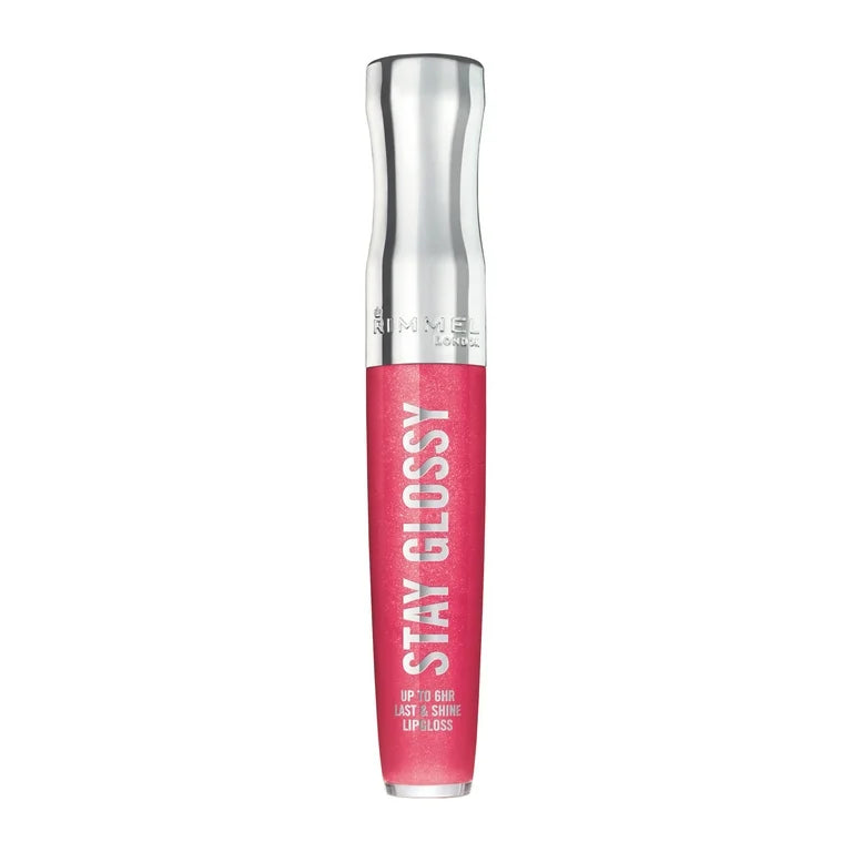 Rimmel London Stay Glossy Lip Gloss 300 Ready to Flamingo