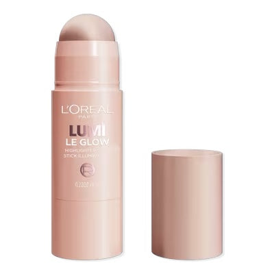 Loreal Paris Le Glow Highlighter Stick, 640 Glowy Sparkling Rose (6.5 g)