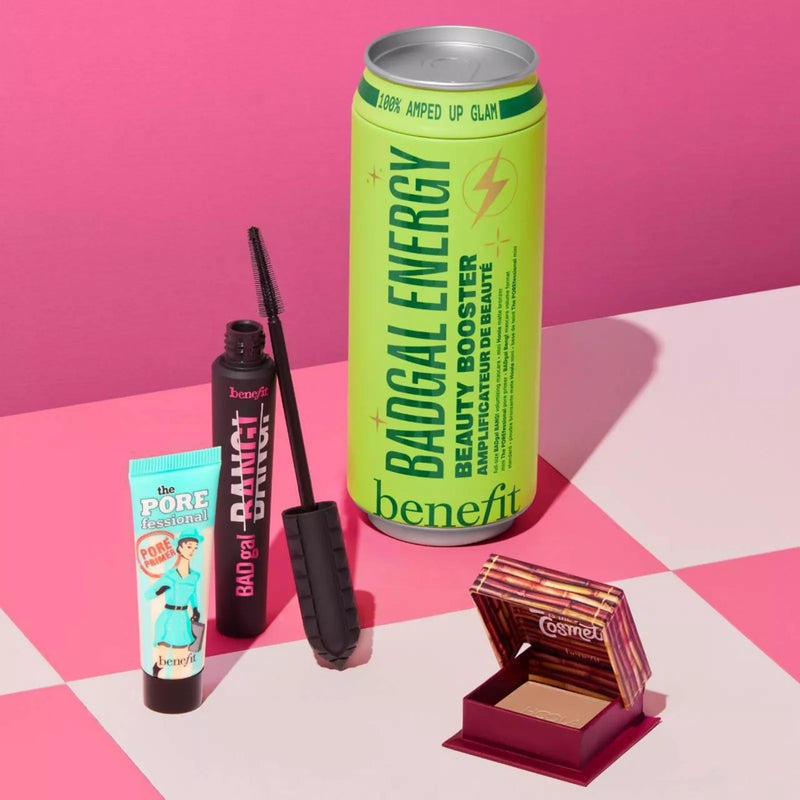 Benefit Cosmetics BADgal Energy: Mascara, Pore Primer & Bronzer