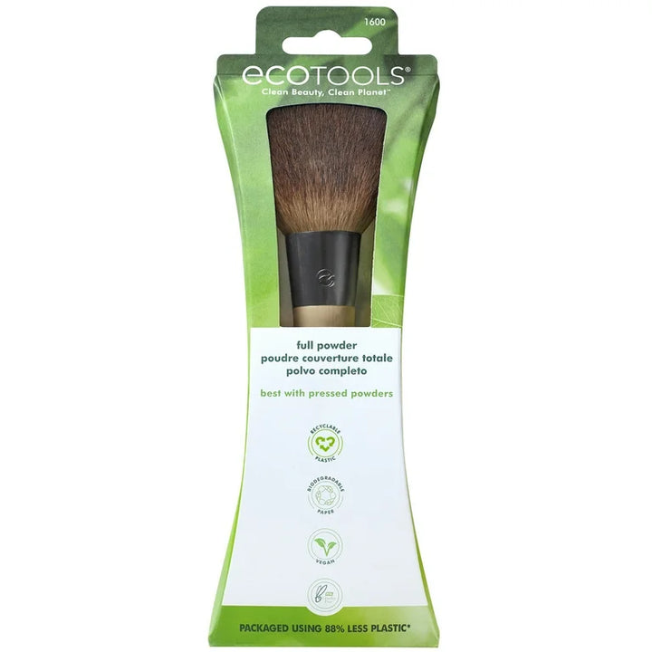 EcoTools Full Powder Makeup Brush, For Blushes & Setting Powder, Full Coverage