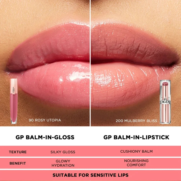 Loreal Paris Paradise Balm-in-Lipstick with Pomegranate Extract 110 Pastel Exaltation