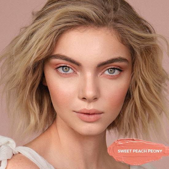 Nudestix Nudies Bloom All Over Face Blush Colour - Sweet Peach Peony Mini 1.8g