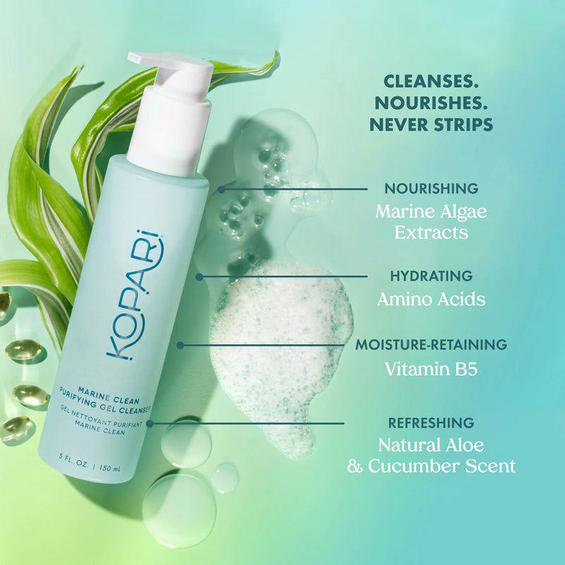 KOPARI MARINE CLEAN PURIFYING GEL CLEANSER