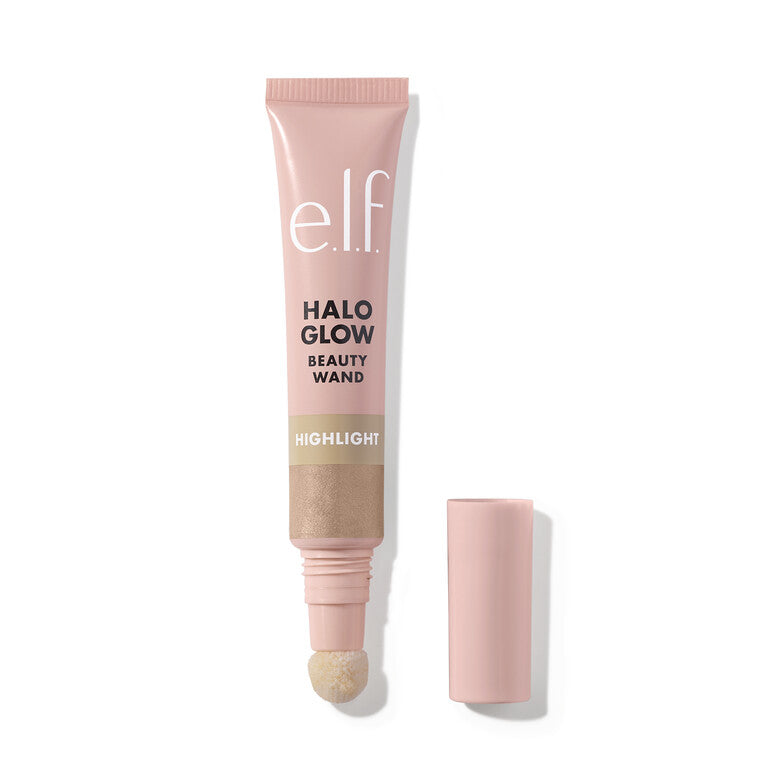 Elf Halo Glow Highlight Beauty Wand Champagne Campaign