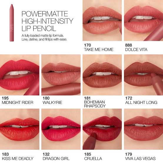 Nars Cosmetics Power matte High-Intensity Long-Lasting Lip Pencil All Night Long 172